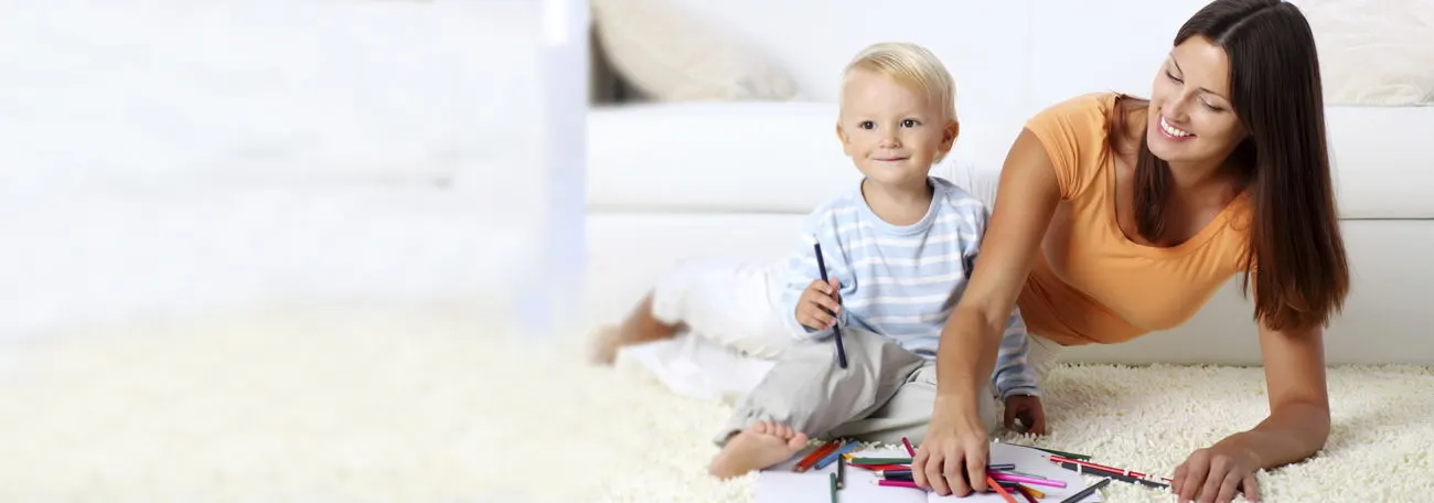 Regularly cleaned carpets can improve your and your children's health